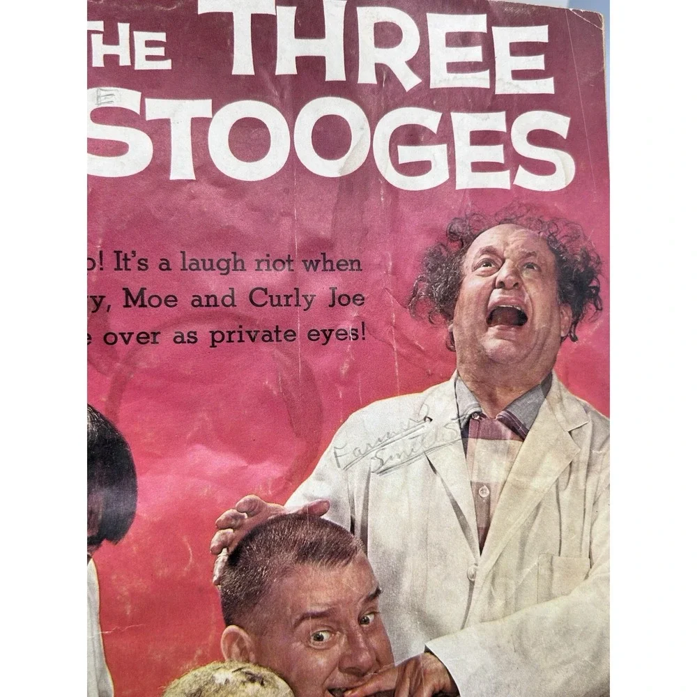 1960 Dell Comics The Three Stoooges No. 1127 Aug.-Oct. 1960